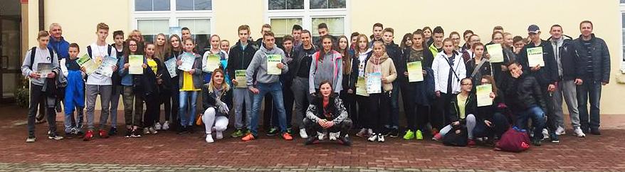 SP w Stołpiu (op. Andrzej Hadam, Marzena Mazurek) - 24 pkt 4 m. SP w Żółtańcach (op. Anna Śnieg) - 18 pkt; 5 m. SP w Okszowie (op. Agnieszka Madeja - Dyńska) i SP w Strupinie Dużym (op.