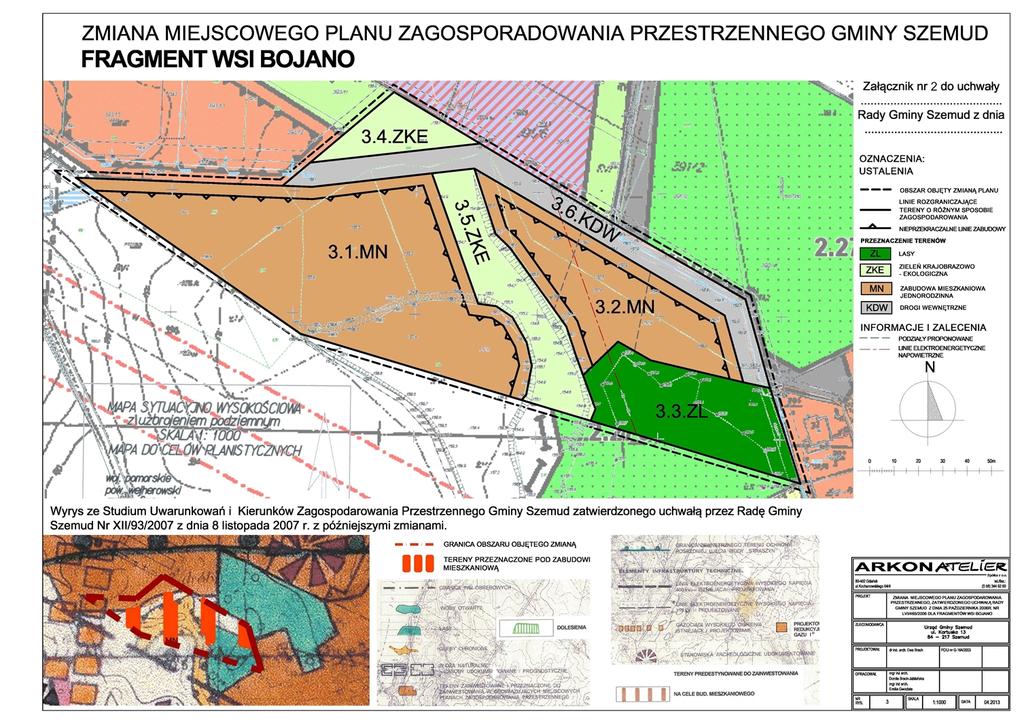 Dziennik Urzędowy Województwa Pomorskiego 21 Załącznik Nr 2 do Uchwały Nr LIV/537/2014 Rady Gminy