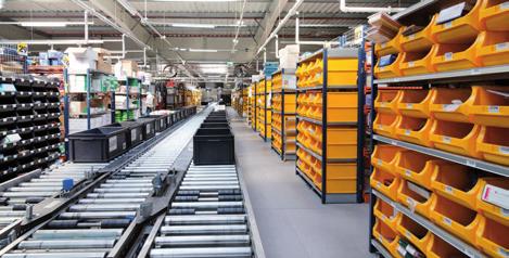 , operatore logistico dell'azienda TIM, possiede nella città polacca di Siechnice un enorme centro logistico con una capacità di 35.