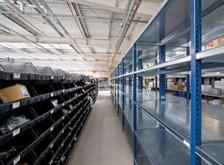 scarico della merce pallettizzata