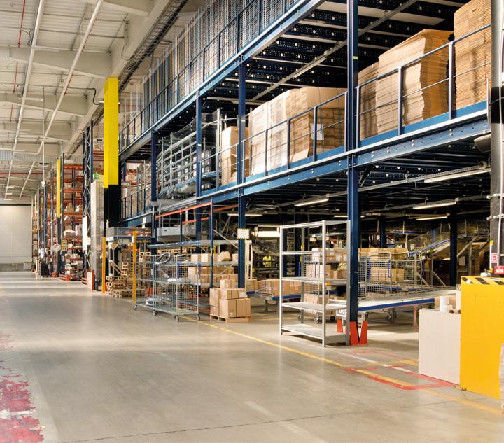 Advantages for 3LP S.A. - High storage capacity: 3LP S.A. can warehouse 35,000 pallets and a lot of boxes with smaller sized items.