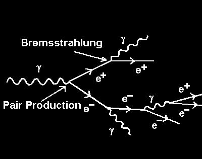 Kaskady elektromagnetyczne Kalorymetry elektromagnetyczne mog" zmierzy' energi( pocz"tkowego elektronu