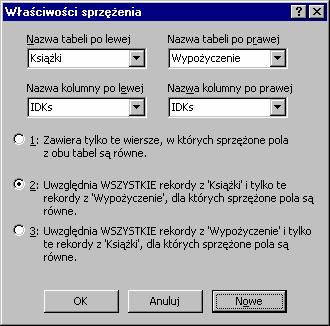 Kwerendy 33 kaŝda ksiąŝka, która znalazła się w tabeli WypoŜyczenie pojawi się tyle razy ile faktycznie była wypoŝyczana.