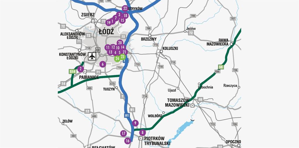 Wybrane powierzchnie magazynowe w Warszawie KONTAKT DO NAS Marta Fudała Property Negotiator Polska Centralna marta.fudala@cbre.