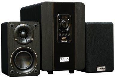 110Hz - 20kHz Waga: 2.2 kg / szt. Wymiary (W/S/G): 22.5 x 13.5 x 16 cm Subwoofer Niskotonowy: 203 mm (8 ) Łączność bezprzewodowa: Bluetooth v3.