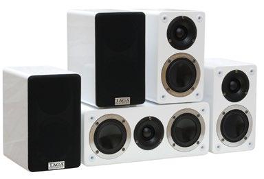 9 cm (satelity) 299zł inmove 8 Aktywny subwoofer Konstrukcja: Niskotonowy reflex, 15mm obudowa MDF TLIE Przetwornik niskotonowy: 203mm (8