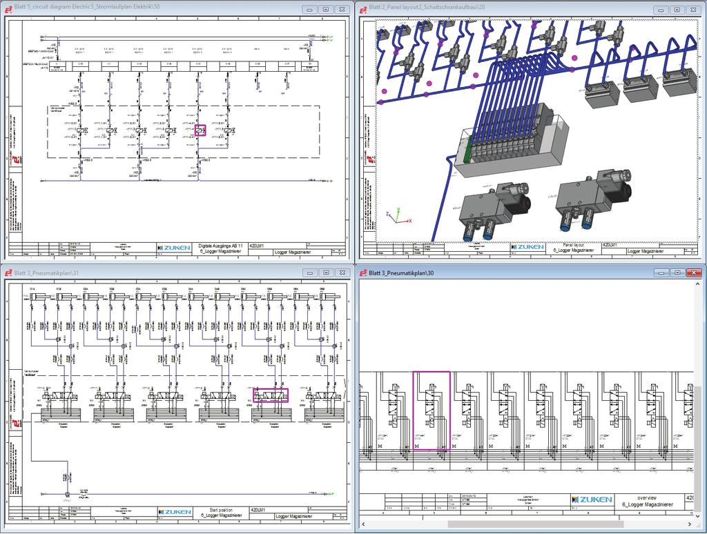E ³. s e r i e s E³.3D Routing Bridge integracja środowiska elektrycznego z mechanicznym Jako rozwinięcie E³.cable, E³.