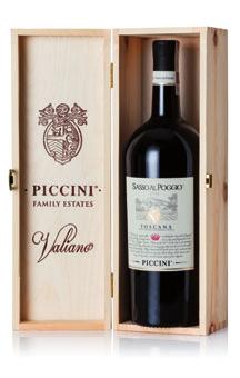 Zestawy z winem Magnum Piccini Chianti DOCG (Orange Label) 1,5L
