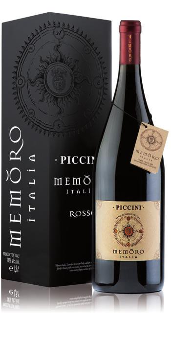 WO22 0003 Piccini Memoro Vino Rosso d Italia 1,5L WO23 0005