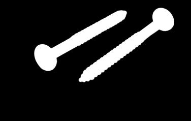WOOD SCREWS / WKRĘTY DO DREWNA HEXAGON NUTS, WASHERS / NAKRĘTKI, POŁAI WKRĘTY DO DREWNA WOOD SCREWS hex rive WKRĘTY DO DREWNA z nacięciem imbusowym D [mm] [mm] s [mm] k [mm] L [mm]