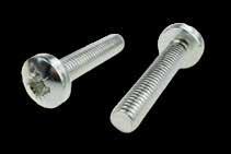 METAL SCREWS / WKRĘTY DO METALU METRIC SCREWS with pan hea WKRĘTY METRYCZNE z łbem wacowym METAL SCREWS / WKRĘTY