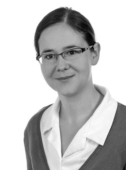 228 M. MALINOWSKA, A. HRYNIEWICKA mgr Marta Malinowska ukończyła studia magisterskie na kierunku chemia na Uniwersytecie w Białymstoku.