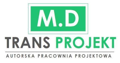 T R A N S P R O J E K T M D Autor ska Prac ownia Projek tow a ul. Cyfrowa 6, 71-441 Szczecin Tel. 91 418 53 62; mobile : 662 106 739 www.transprojektmd.pl; e-mail: trans.projekt.md@onet.