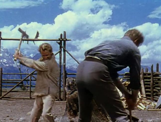 98 Kartoteka 8 Przybycie Nieznajomego do doliny jest kluczowym wydarzeniem historii opowiadanej przez film.