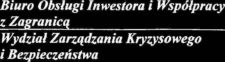 L.p. I Przedmiot kontroli Podmiot kontrolowany DEPARTAMENT PREZYDENTA 1 1 2 Kontrola