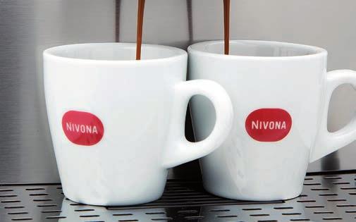 Funkcje techniczne NICR NICR NICR 859 842 841 Aroma Balance System System Aroma Balance Zmienia smak dzięki trzem profilom wykorzystując tylko jeden rodzaj ziaren OneTouch Spumatore Duo Dwie kawy