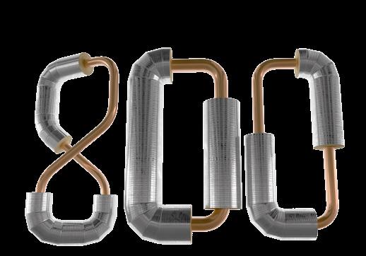 Izolácie pre TZB potrubie Ø mm 7 W teplota okolia 8 C teplota média 55 C 7 W bežne rezané potrubné puzdro 6 8 W 6 W ROCKWOOL 800 ROCKWOOL 800 MODERNÉ POTRUBNÉ PUZDRO ROCKWOOL 800 je nové nehorľavé