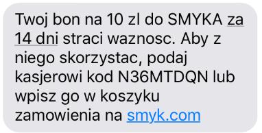 otrzymuje informację o rabatach E-maile Najtańsza forma komunikacji