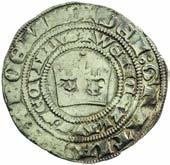 Wac aw II- jako król Polski 1300-1305, grosz praski, Kutna Hora, Aw: Korona i napis w podwójnym otoku, Rw: Lew czeski i