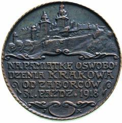 RAPPERSWILU, bràz 35 mm, Strza kowski 474 RR, rzadki II 300,- 1084 *1084.