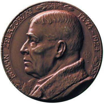 Focha w lewo i napis w otoku MARSZA EK FRANCYI I POLSKI 3 MAJA 1923 W