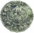 Kazimierz Wielki 1333-1370, kwartnik ruski, Aw: Litera K pod koronà w