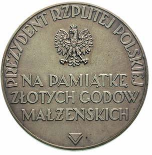 IGNACY MOÂCICKI, Rw: Orze, w otoku: PREZYDENT RZPLITEJ POLSKIEJ, poziomo NA PAMIÑTK Z OTYCH GODÓW