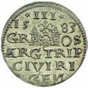 trojak 1581, Wilno, Iger