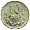 10 groszy 1949, Warszawa, miedzionikiel