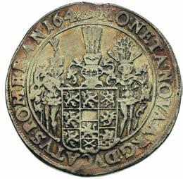 talar 1641, Szczecin, Aw: Pó postaç i
