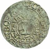 Ferdynand 1526-1564, grosz praski, Aw: Korona i napis w