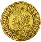Augsburg- biskupstwo, Udalschalk von Eschenlohe 1184-1202, brakteat, Popiersie biskupa w mitrze na wprost, w otoku kó ka w ukach i lilie z krzy ykami,
