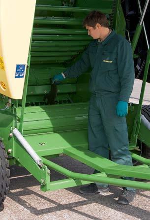 Pełne zabezpieczenie: Automatyczne zabezpieczenie przed ciałami obcymi Non-Stop i hydrauliczne załączanie