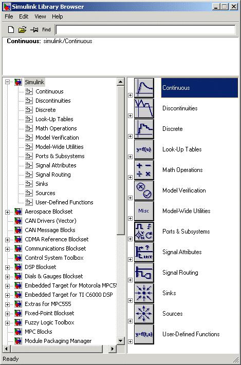 Obiekty SIMULINK -