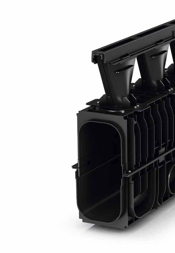 TIEFBAU GALABAU AQUABAU SPORTBAU Cechy systemu i korzyści z zastosowania RECYFIX HICAP F Szybka i łatwa instalacja niska waga łatwy transport łączenie na pióro i wpust mniejsze zużycie rur
