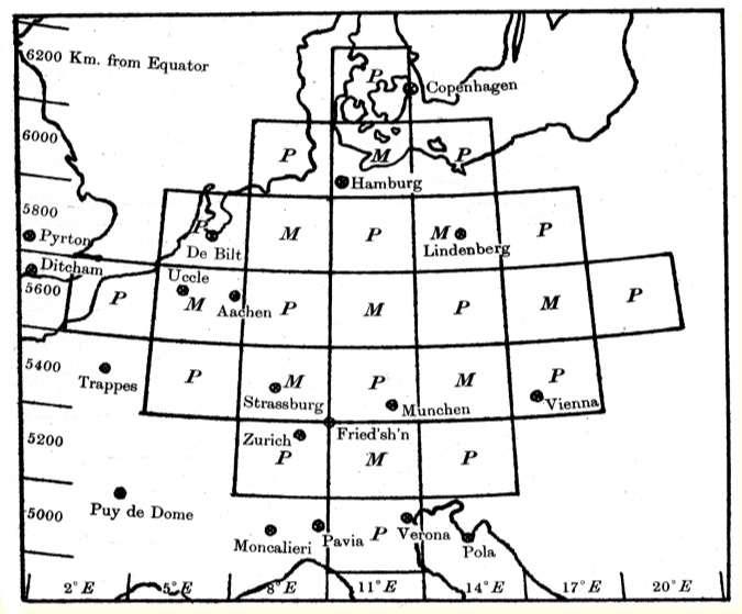 Siatka modelu Richardsona Siatka modelu Richardsona (1922) zastosowana do ma 3