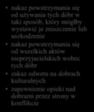 przywilej nietykalności ochrona specjalna może być też przyznana transportom, które jednak pozostają pod nadzorem międzynarodowym 3.