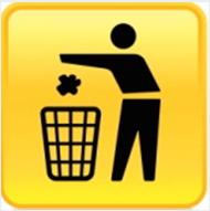 do organizacji legalnych miejsc wyrzucania śmieci Usuwanie zalegających