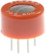 Rys. 2.1. Czujnik TGS 800 firmy Figaro Pierwszy sensor wykorzystujący warstwę SnO 2 został wytworzony w 1970 roku przez Taguchiego i znany jest pod nazwą TGS 800 (rys.2.1).