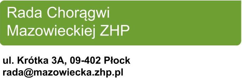 Uchwała Rady Chorągwi Mazowieckiej nr 31/VII/2017