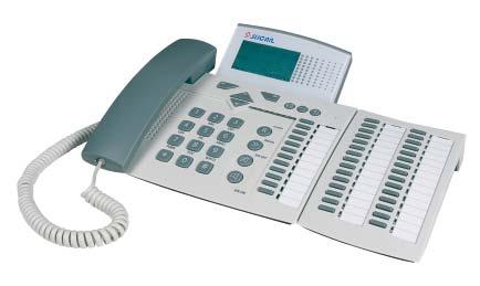 TELEFONY SYSTEMOWE SLICAN SERII CTS-202 KONSOLA SLICAN CTS-232 Menu w języku polskim/angielskim Czytelny, podświetlany wyświetlacz z dwoma krojami czcionek 12 klawiszy programowalnych z sygnalizacją