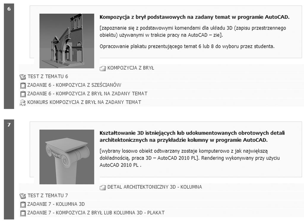 Each of the modules has its short summary and is accompanied by an icon presenting its topic (Fig. 3).