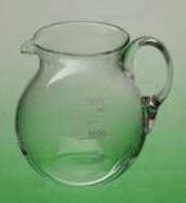 miarowe ze skalą, stożkowe z uchem Measures graduated, conical form, with handle Pojemność d d h 1 2 632.
