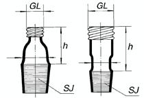 Złącze gwintowane GL Screw joint GL PN 70 0036 d h GL 632.