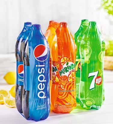 79 Napój gazowany PEPSI, 7UP, MIRINDA x l cena za