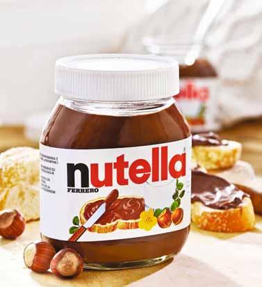 czekoladowo- -orzechowy NUTELLA 30 g,69/ 8 Z KARTĄ RODZINKA KUPUJESZ TANIEJ Oferta nie dotyczy sklepu w Słupsku.