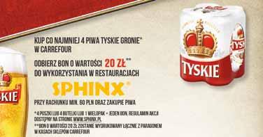 Sok KUBUŚ 300 ml,67 zł/cena za 4 4,73/koszt l przy zakupie 4 Woda źródlana ŻYWIEC ZDRÓJ niegazowana 330 ml cena za - z kartą