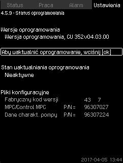 Polski (PL) 7.7.68 Numer GENIbus (4.5.6) 7.7.70 Menu informacji o statusie (4,6) Rys. 120 Numer GENIbus Rys.