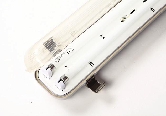 The control gear system of high quality, working on AC or DC, with durability of 50000h. The system is also applied to interact with motion detector.