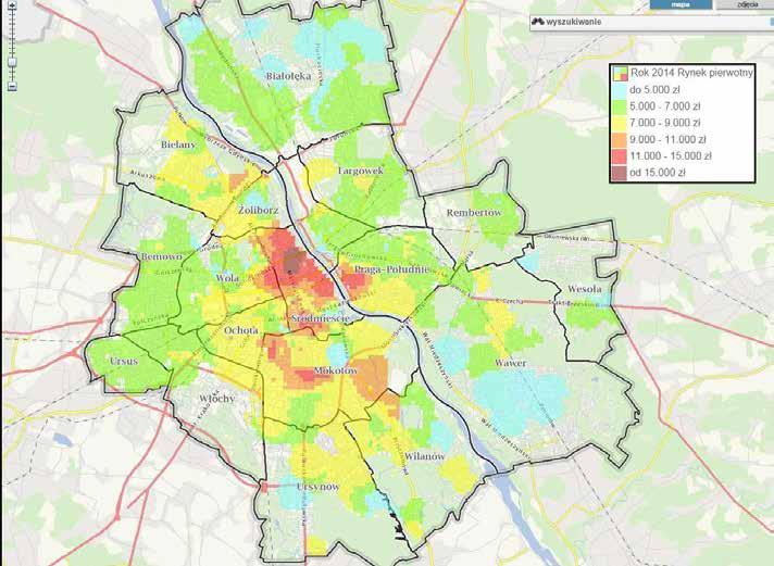 3. Dostępność terenów budowlanych Dostępność terenów budowlanych zależy od ich ceny, która odzwierciedla walory naturalne działek